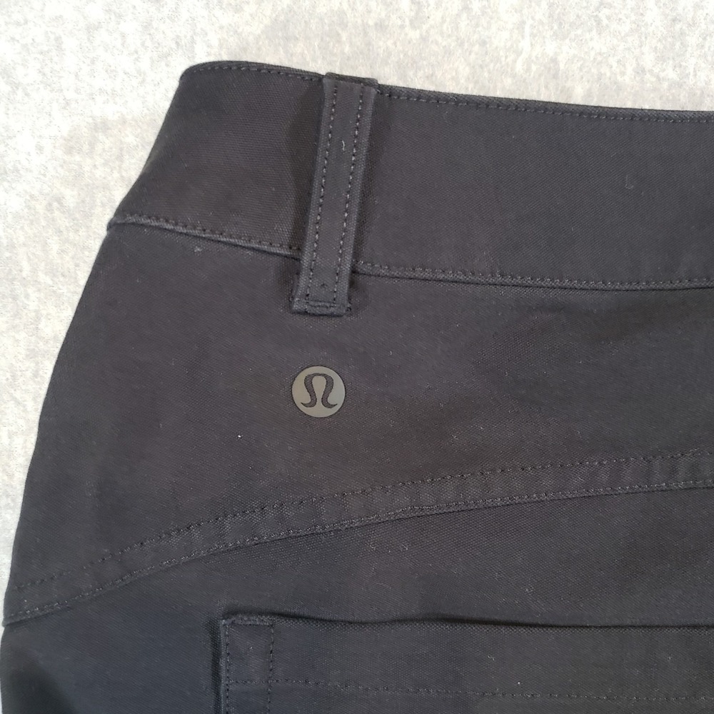 Lululemon City Sleek Wide Legs Pants Womens Black Size 30 High Rise LW5ENJS - Picture 12 of 12